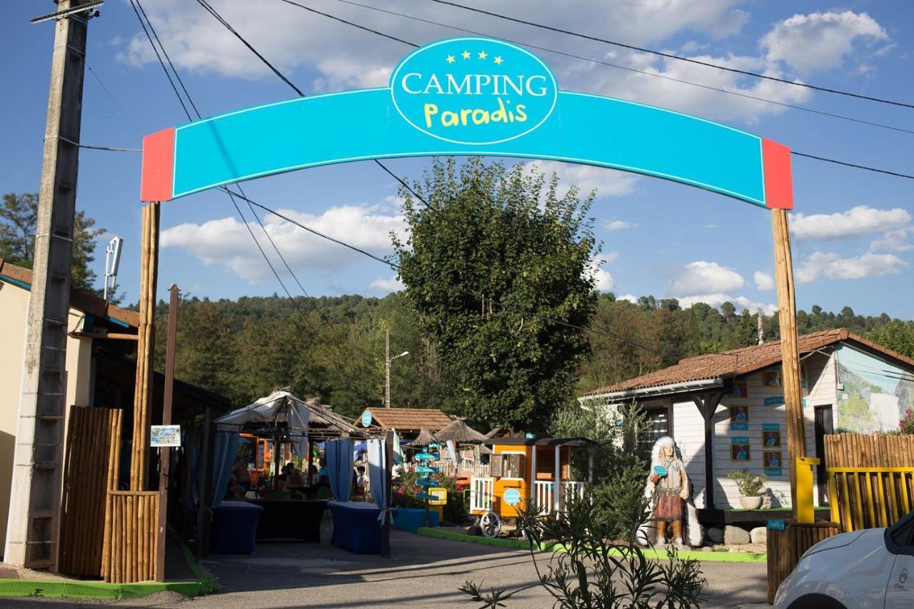 Camping Paradis Family Des Issoux Lalevade-dʼArdèche المظهر الخارجي الصورة