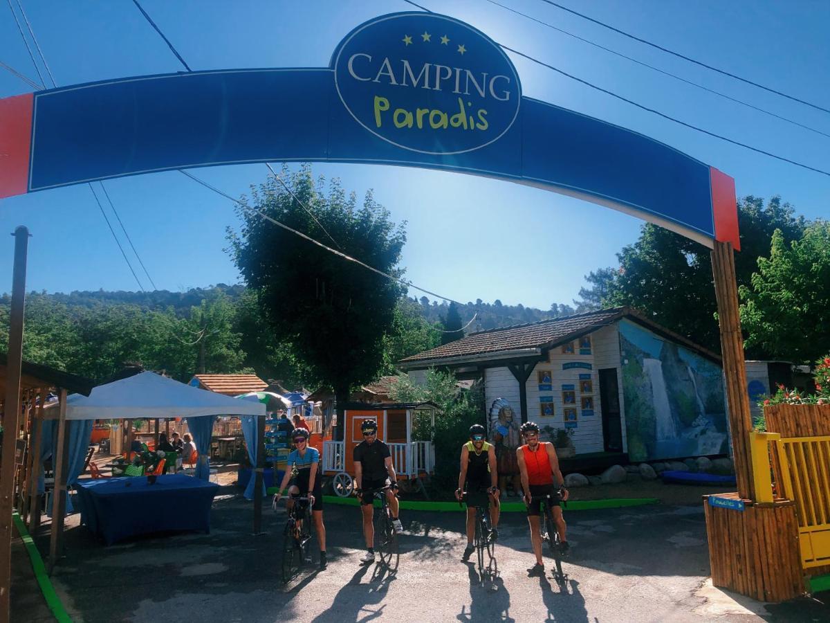 Camping Paradis Family Des Issoux Lalevade-dʼArdèche المظهر الخارجي الصورة